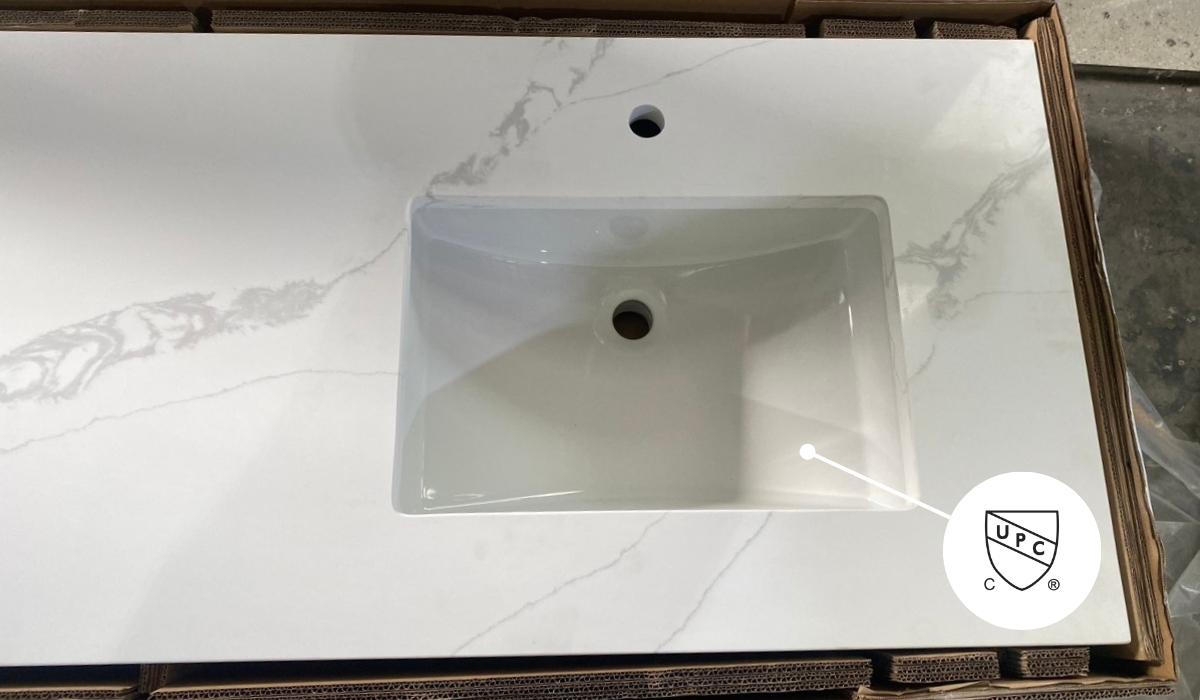 cUPC-Certified Sinks
