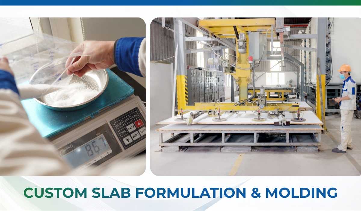 Custom Slab Formulation & Molding